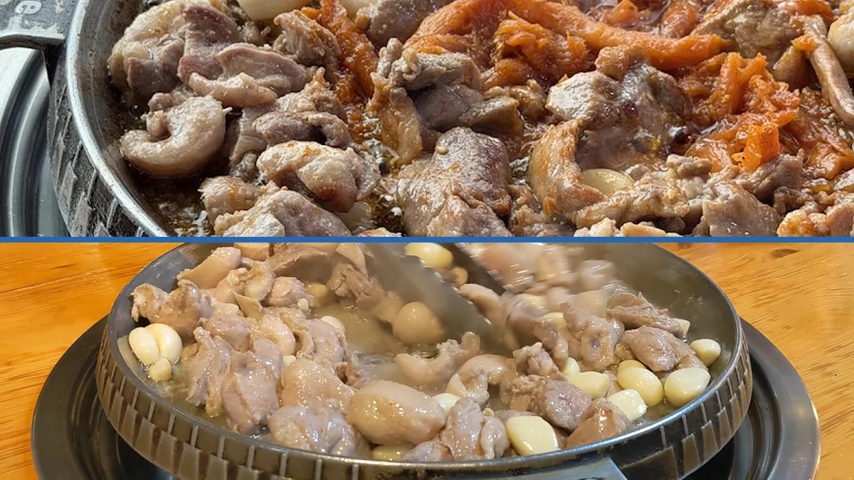 Shared platters for lunch or dinner service.